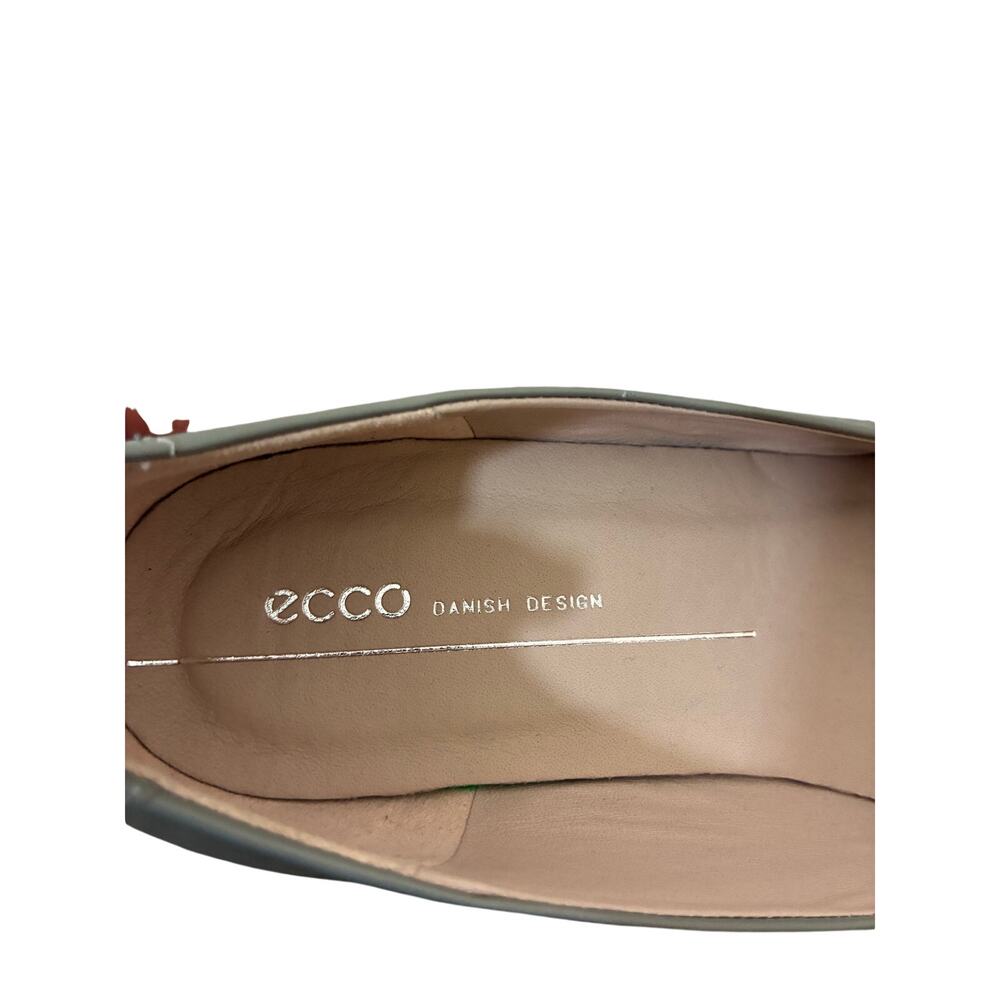 ECCO Sculpted 45 Plain Gray Leather Comfort Heels Casual Pumps Womens EU 41 - Picture 6 of 7